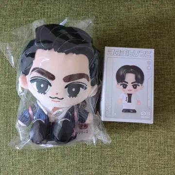 Snow Man 라울 봉제 인형 마스코트 소프트 비닐 세트