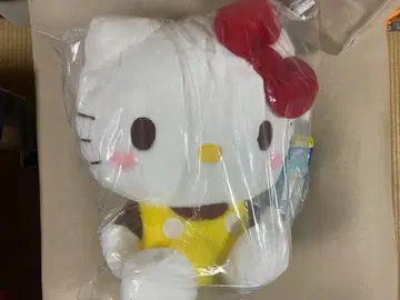 산리오 헬로키티 봉제 인형 약 40cm 온라인 크레인 게임 미사용 미개봉 새상품