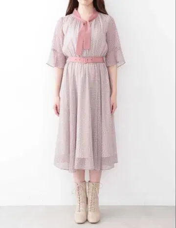 JILL by JILLSTUART 보타이 롱 원피스