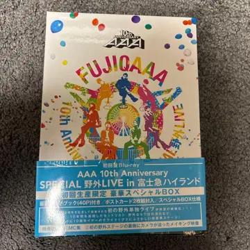 AAA 10th Anniversary Blu-ray 초회 한정판 후지큐