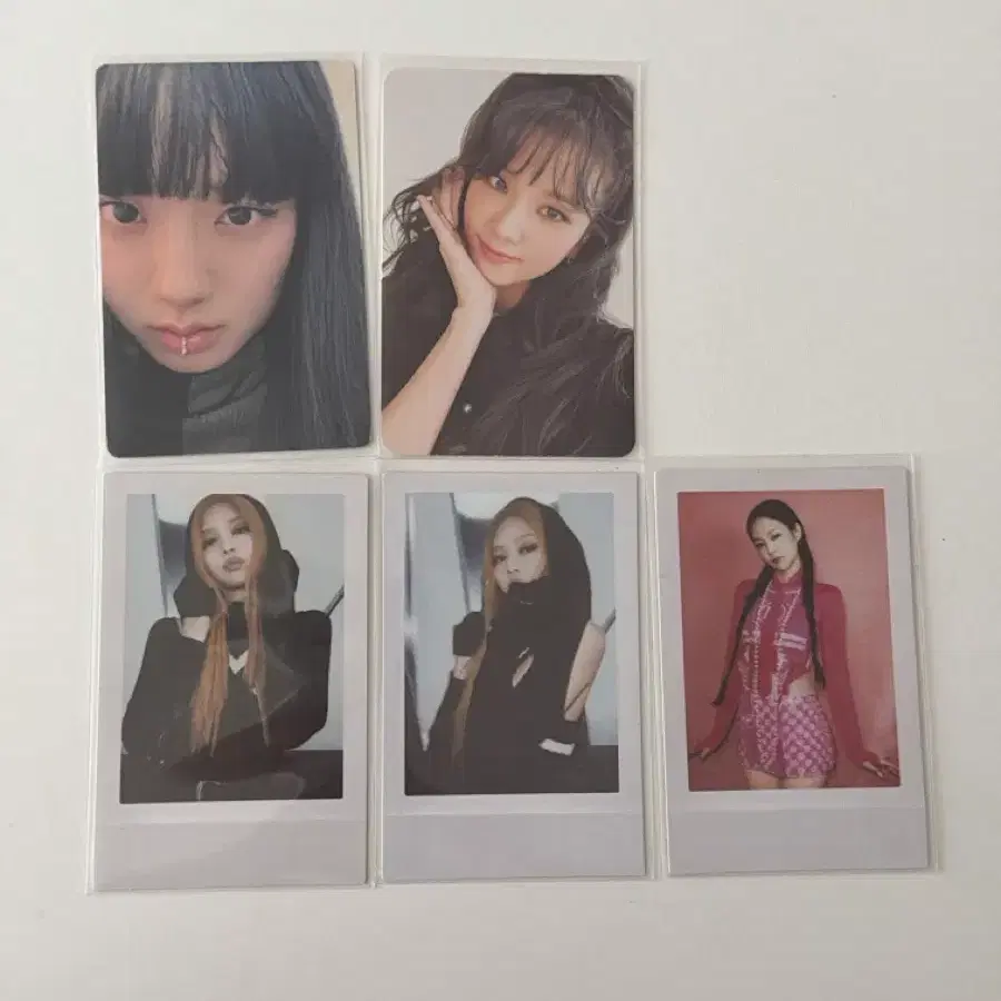 블랙핑크 본핑크 포카