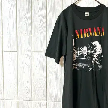 NIRVANA T셔츠 구제 의류