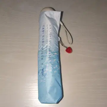 여행하는 찻집 x Wpc. 크림 소다 파라솔 차광 경량 접이식 양산 우천 겸용