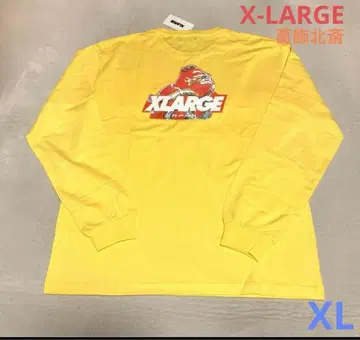 X-LARGE x 가쓰시카 호쿠사이 긴팔 T셔츠