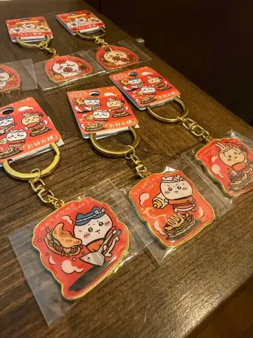 치이카와 (먼작귀) 히로시마 한정판 키링 오코노미야키 단풍만주 컴플리트