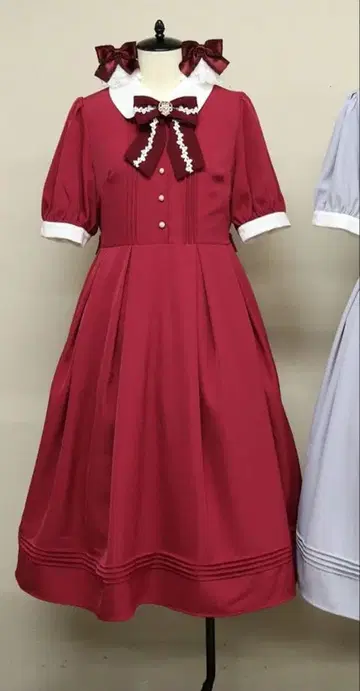 [ 새상품 ] Classical Rose Heart 원피스(핑크)