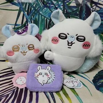 치이카와 (먼작귀) '이야!' 봉제 인형 가마구치 파우치 폭신폭신 미니 파우치 모몽가