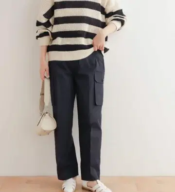 [ 새상품 ] URBAN RESEARCH DOORS 센터 프레스 카고 팬츠