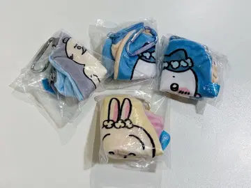 치이카와 (먼작귀) 인어섬의 비밀 다이컷 파우치 하치와레 토끼 시마지로