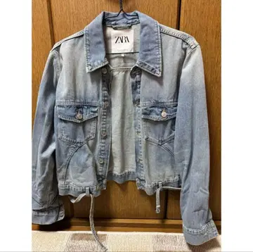 ZARA 라이트 블루 데님 자켓