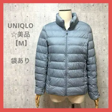 UNIQLO 새상품급 [ M ] 울트라 라이트 다운 자켓 탁한 스카이블루