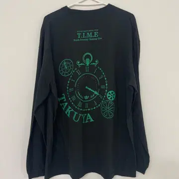초특급 TAKUYA T.I.M.E 롱T셔츠