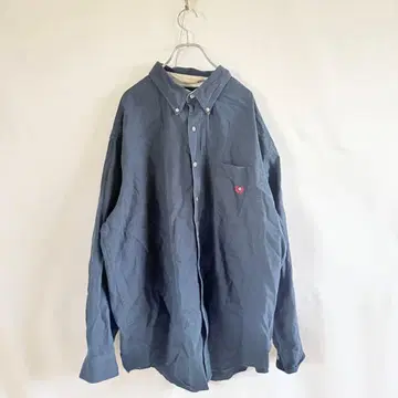 CHAPS 차프스 긴팔 버튼 다운 셔츠 네이비 XL