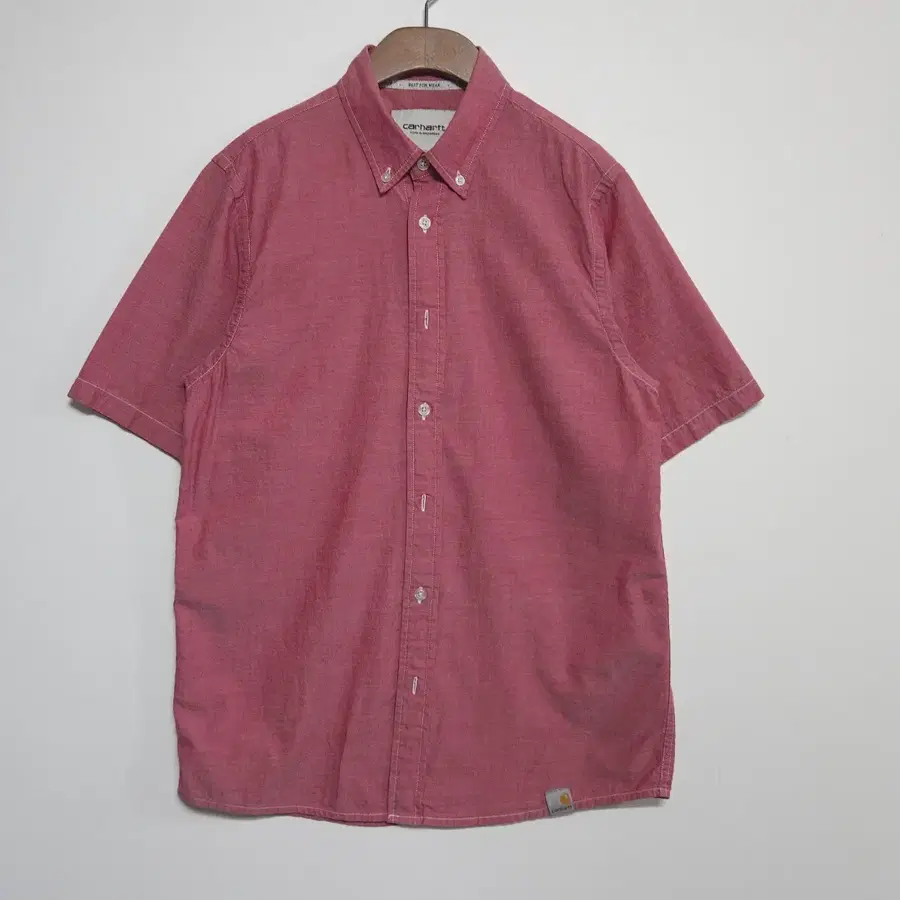 칼하트 WIP S/S Cooke Shirt 반팔 셔츠 S 레드