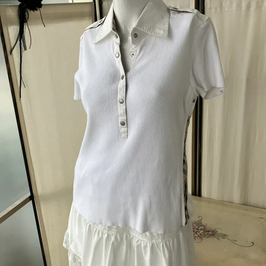 Burberry London knit collar slim fit