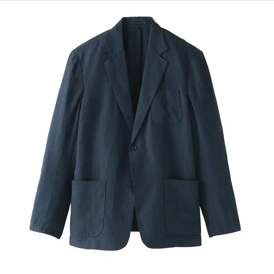 MUJI 무인양푼 린넨  마 자켓