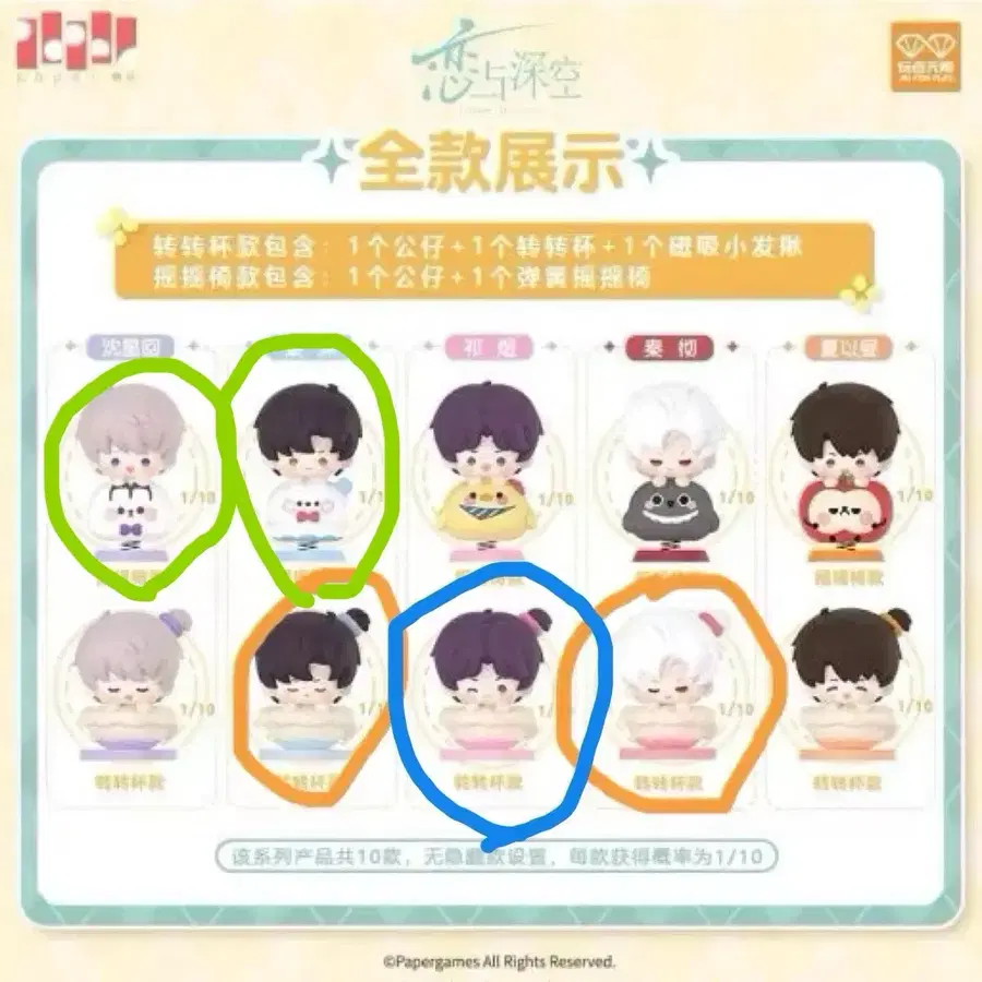 럽딥 스태킹 피규어 양도 진운 이서언 교환 기욱 심성훈