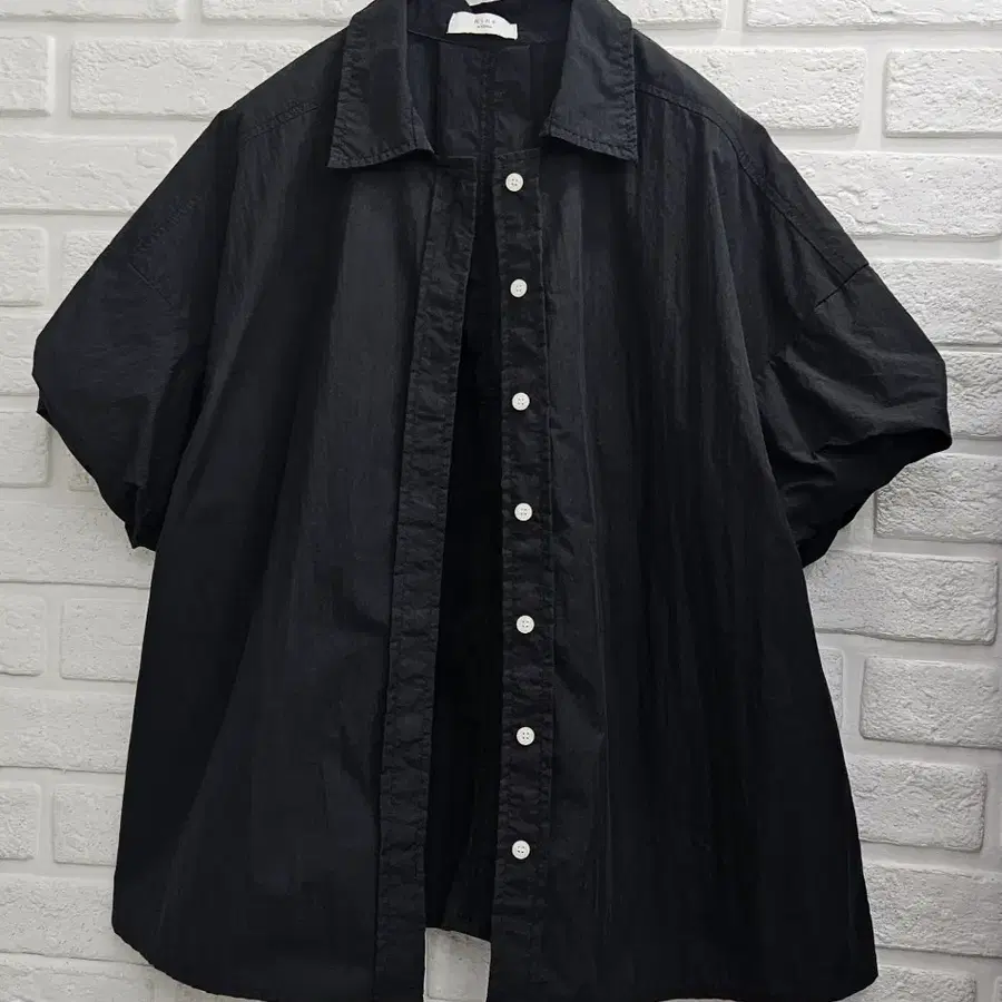 A4948 오버핏 반팔셔츠(Kind)