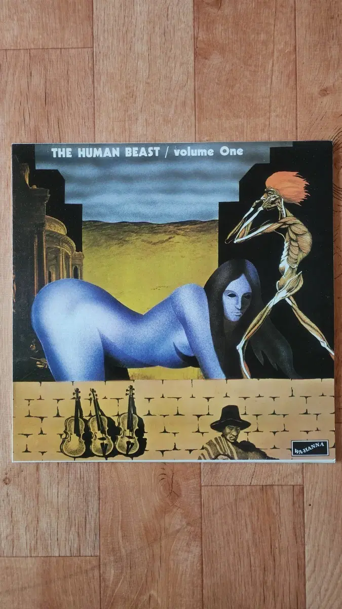 (LP)Human beast 2000년 Wa-Hanna 재발매 180g nm-/nm++