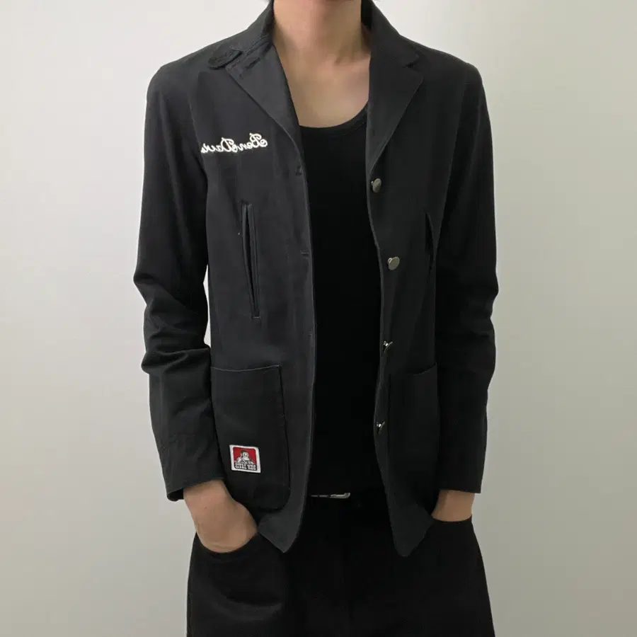 벤 데이비스 블랙 비조 워크 자켓 M