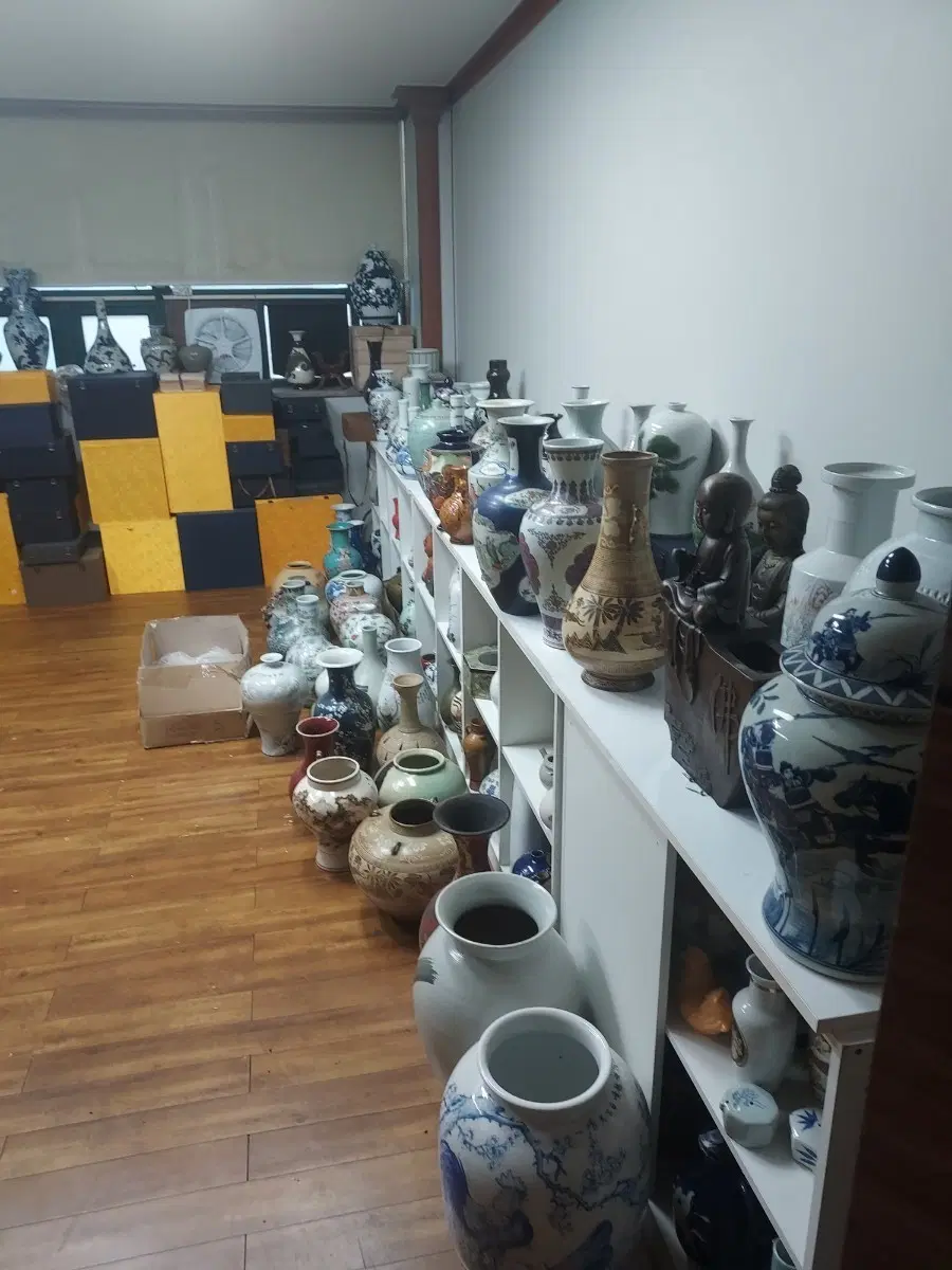 도자기 화병 다수