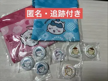 쿠라스시 치이카와 콜라보 캔뱃지 복주머니 하치와레 토끼 모몽가 쿠리만지
