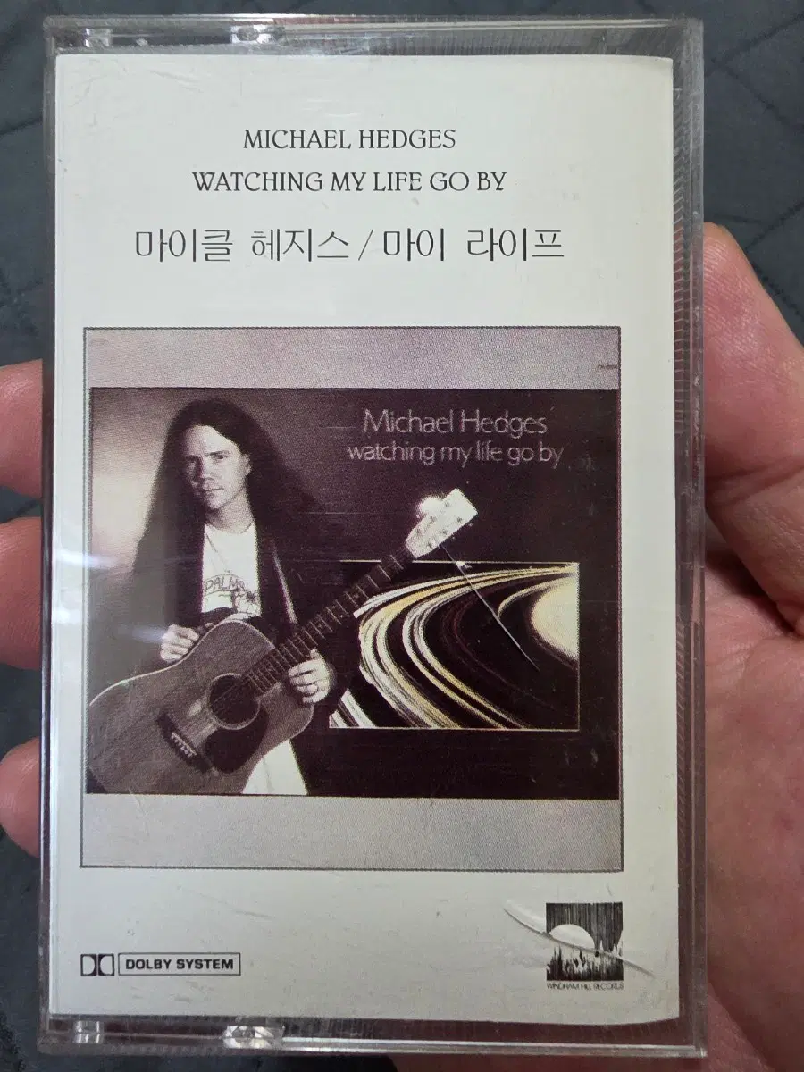 마이클 헤지스 카세트 테이프 Watching My Life Go By 핑거스타일 기타리스트