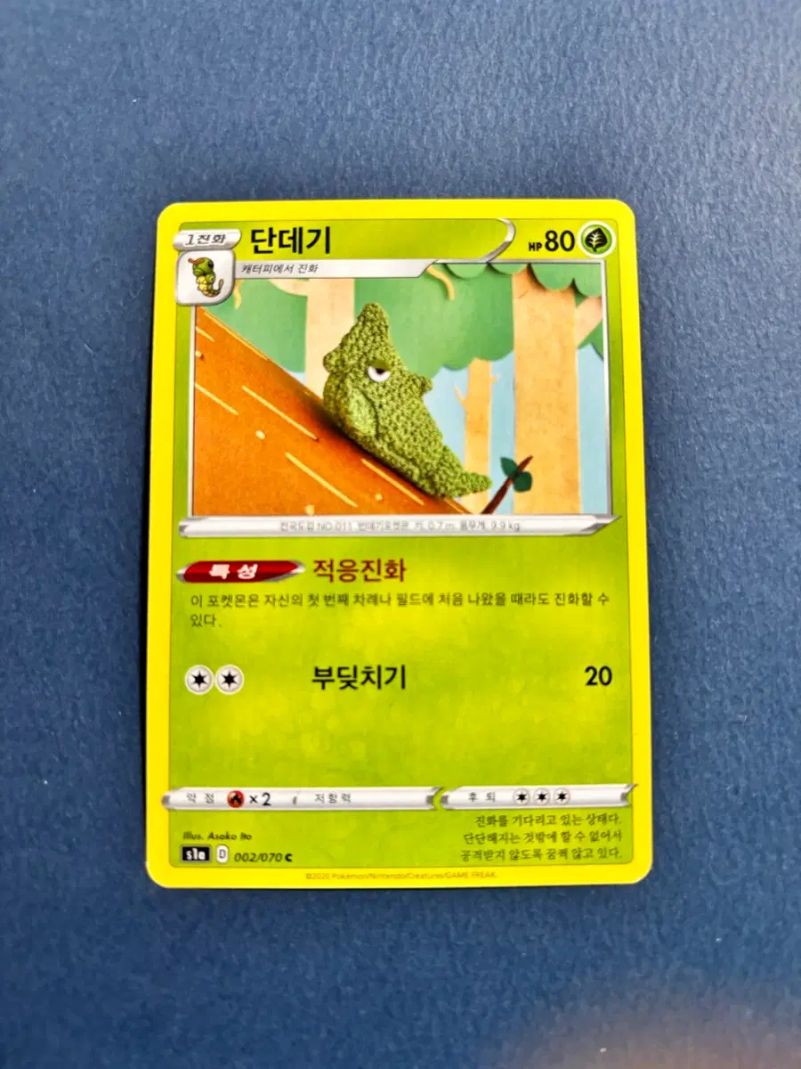 포켓몬카드 단데기 일반카드 도감용 덱소스 s1a 002/070