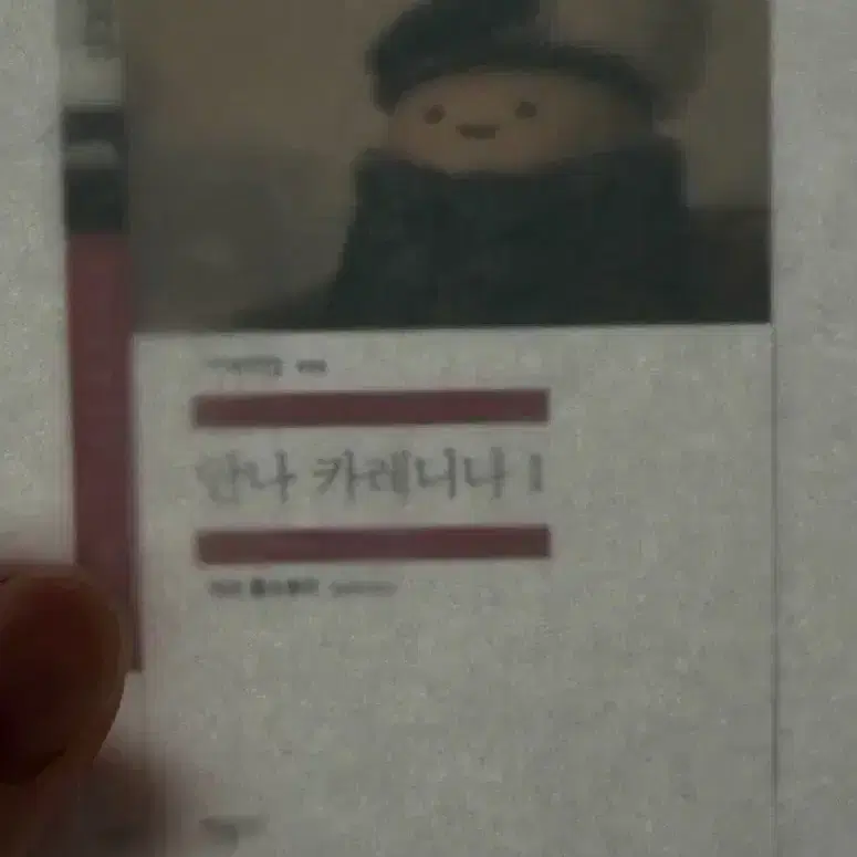 안나카레니나1 민음사빵 책갈피