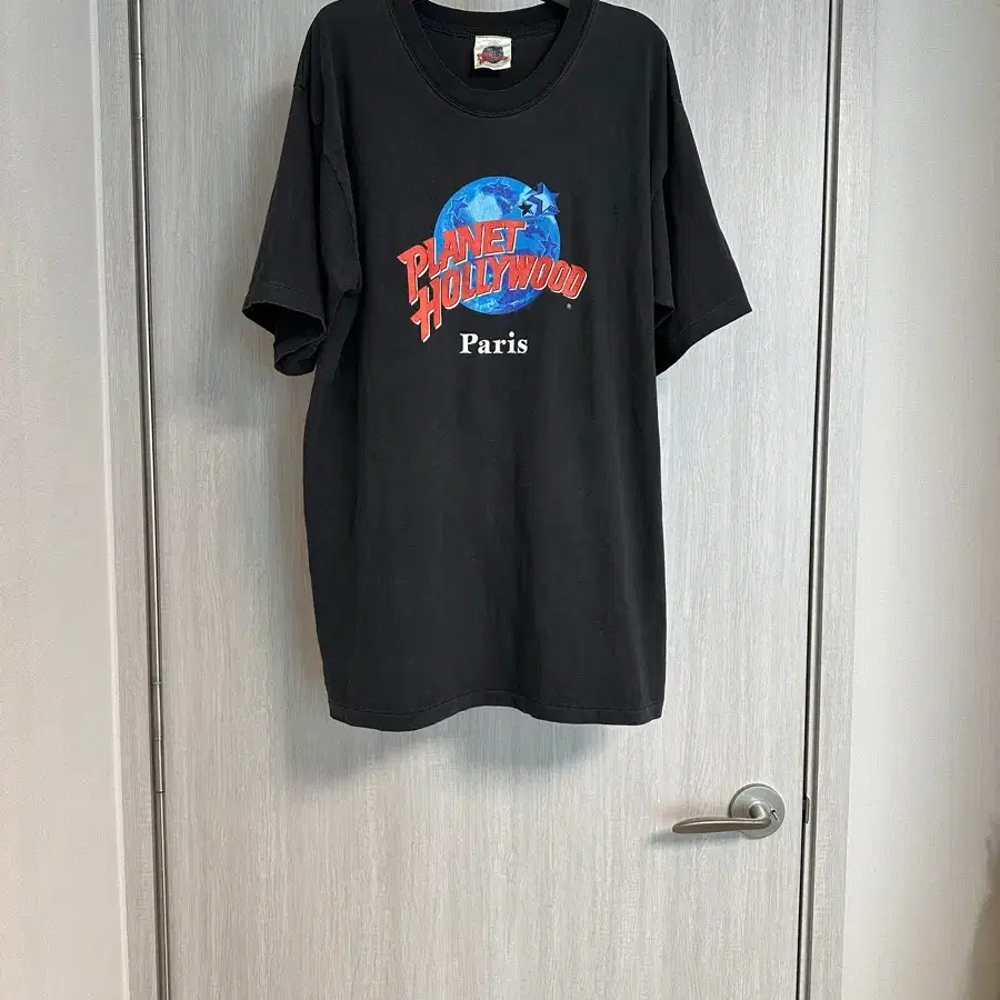 플래닛헐리우드 티셔츠 made in usa 튜블라, 싱글스티치