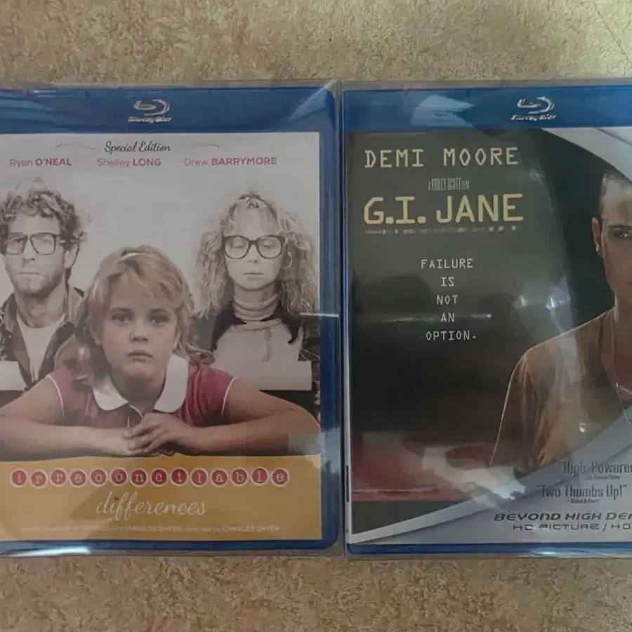 G.I. Jane / Irreconcilable Differences 영화 블루레이 팝니다