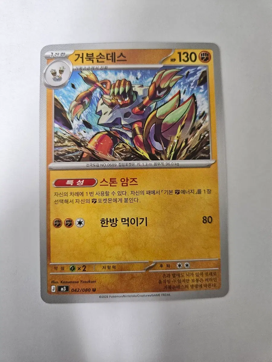 포켓몬카드 거북손데스