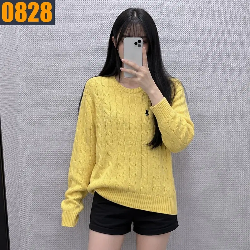 90 POLO 폴로 랄프로렌 꽈배기 니트