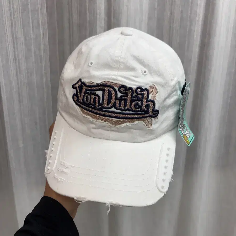 VonDutch 본더치 y2k 화이트 볼캡 모자