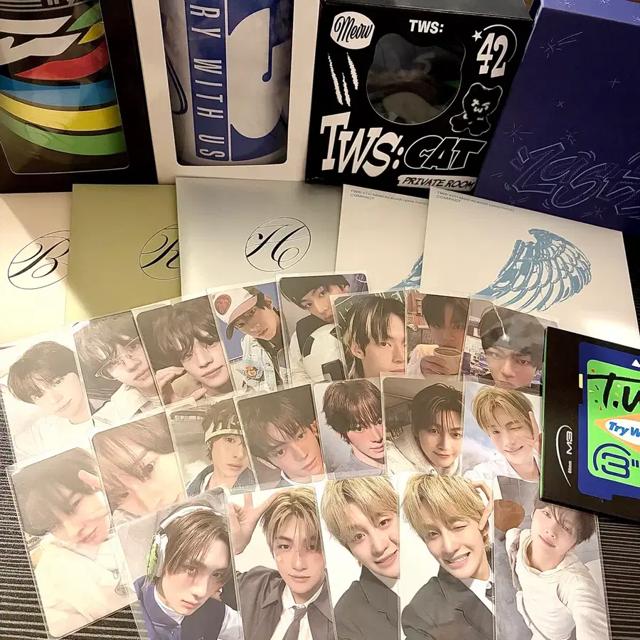 투어스 처분 TWS 앨범 포카 로미오캣 미공포 탈덕처분 일괄