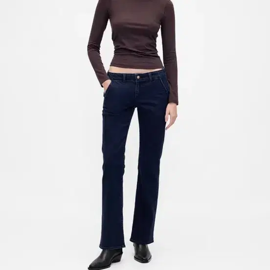 GAP 갭 부츠컷 데님 팬츠 다크 진