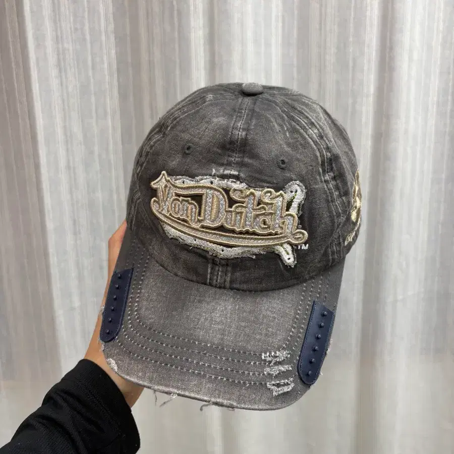 VonDutch 본더치 y2k 그레이 볼캡 모자