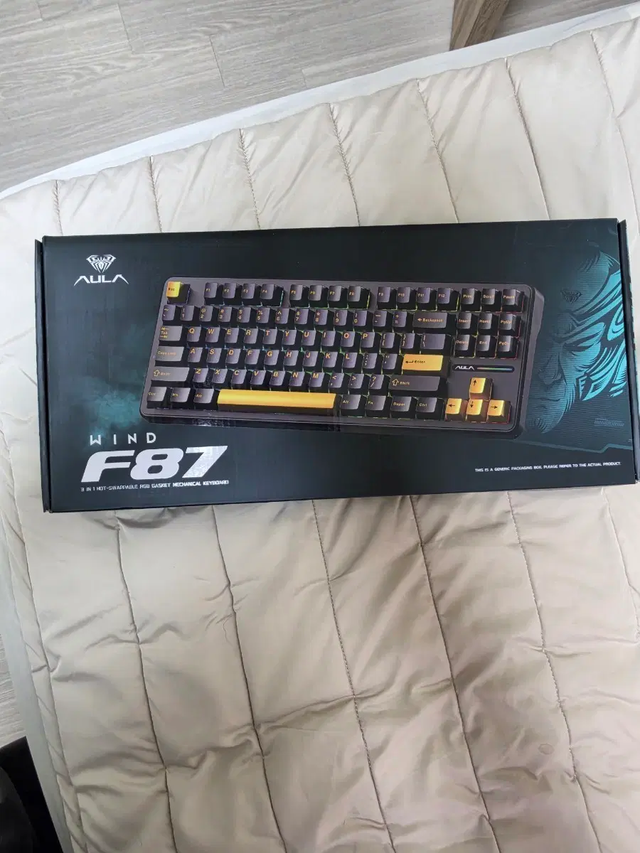 AULA F87 pro 기계식 키보드 판매합니다