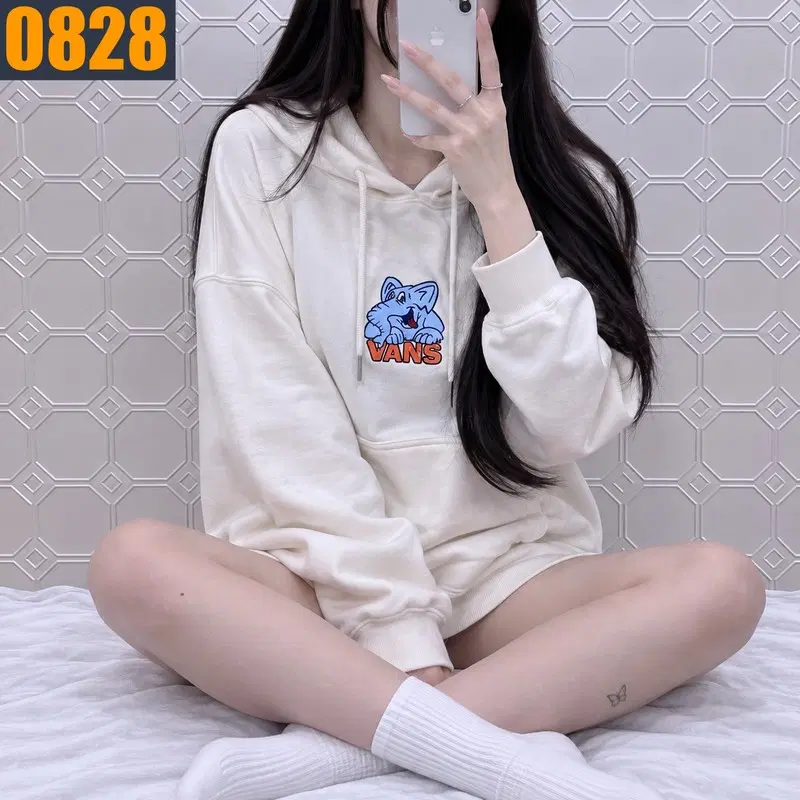 90-95 VANS 반스 코끼리 후드 티셔츠