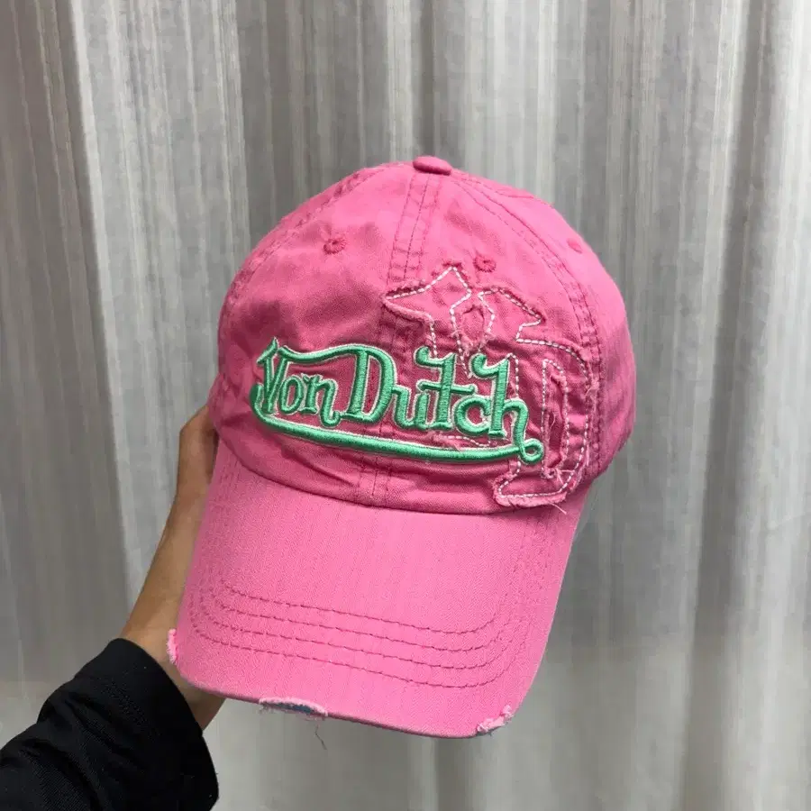 VonDutch 본더치 y2k 핑크 볼캡 모자