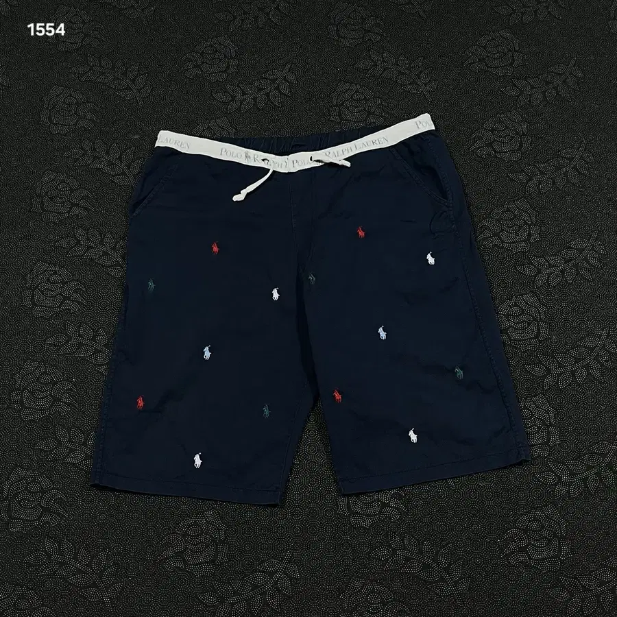 (Made in usa)폴로 랄프로렌 미니포니 밴딩 쇼츠 XL