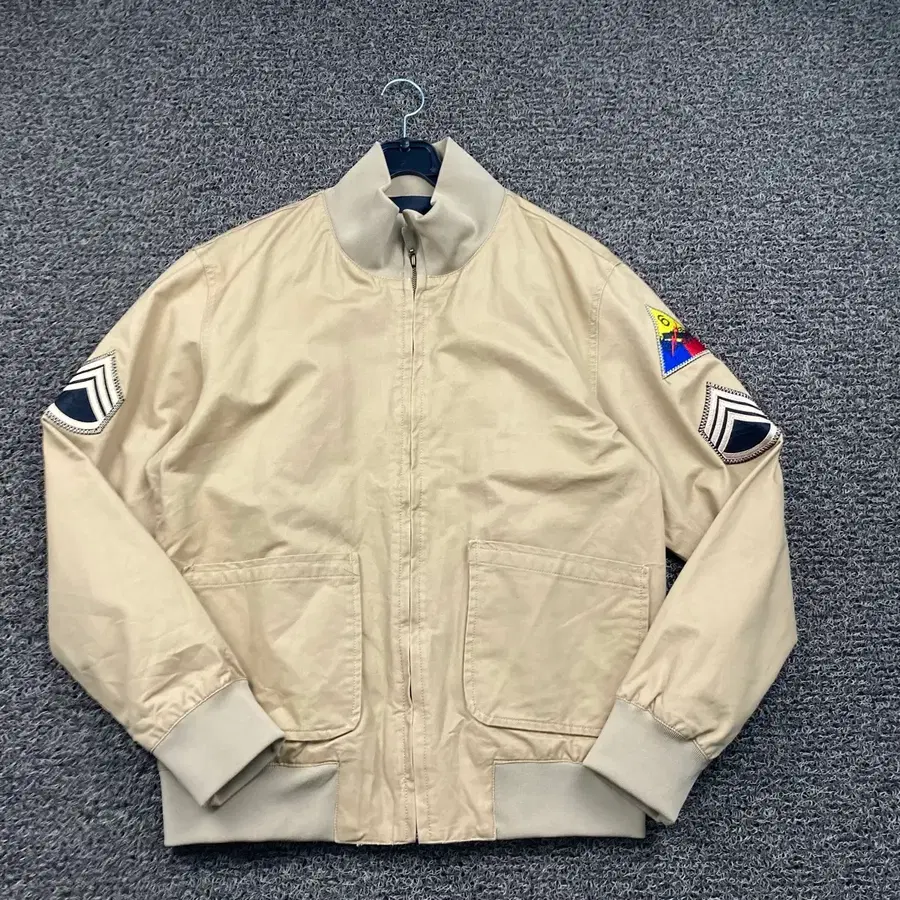 Vintage 패치 항공 자켓