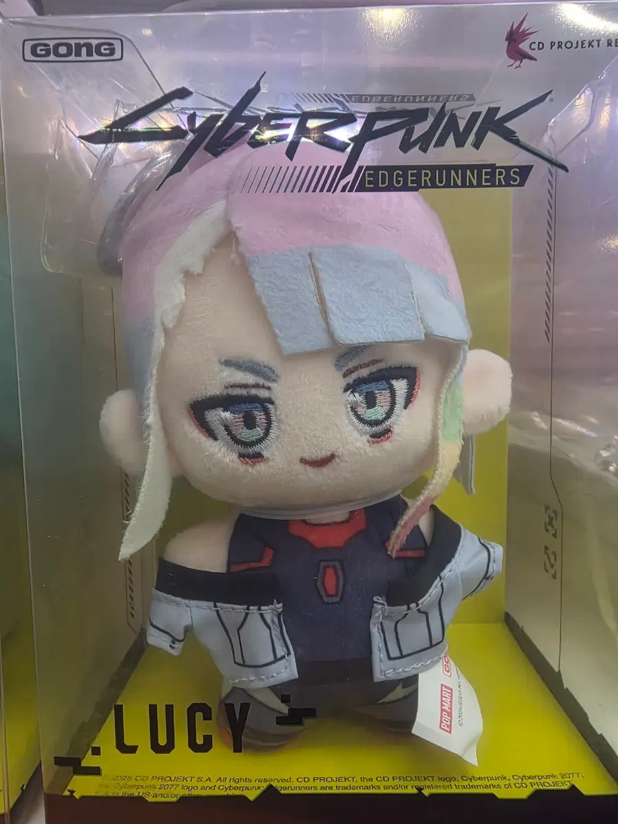 팝마트 사이버펑크 엣지러너 루시 봉제인형