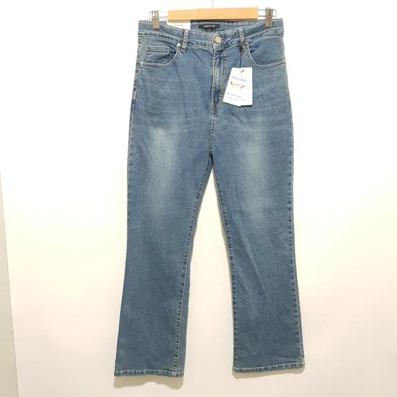 몬스터진 여성 부츠컷 데님 팬츠 2XL_M3466