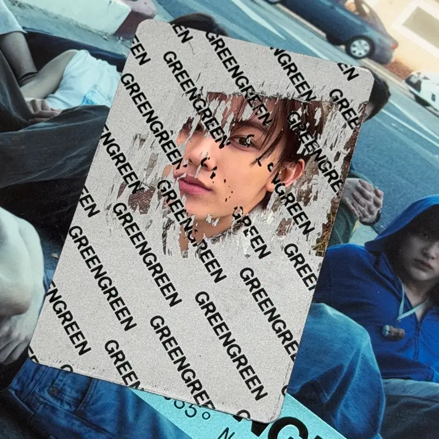 코르티스 성현 그린그린 스크래치 앨범 포카 포토카드 양도 판매