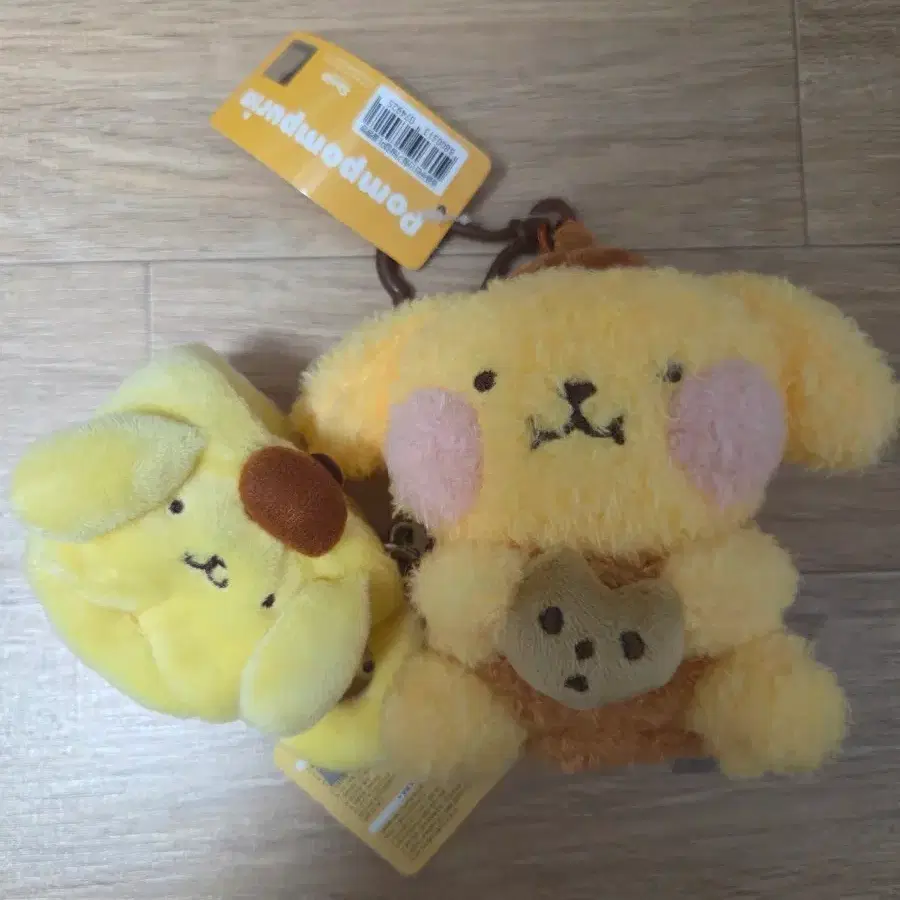 산리오 폼폼푸린 볼빵빵 컵 인형 키링 일괄