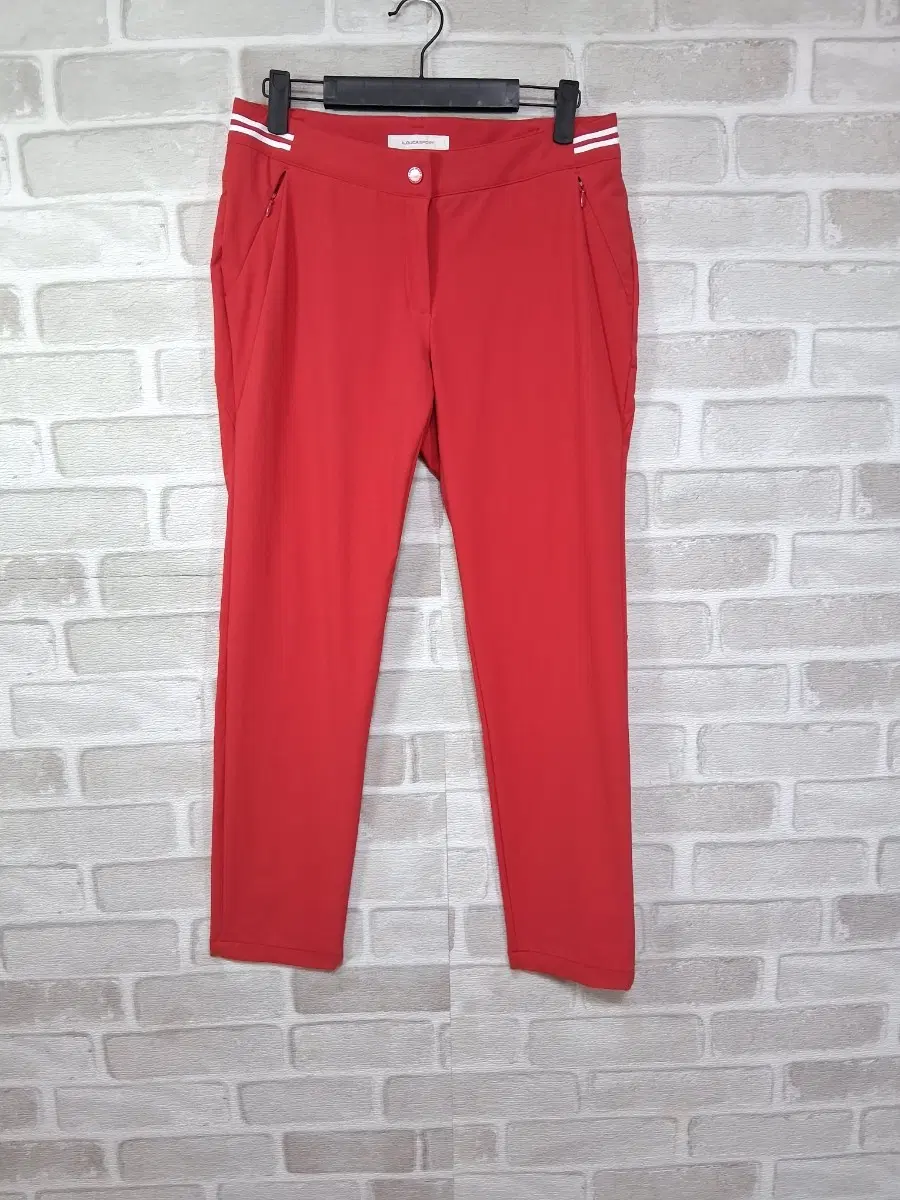 루카 스포츠 ILOUCA SPORT 여성 골프팬츠 70 레드