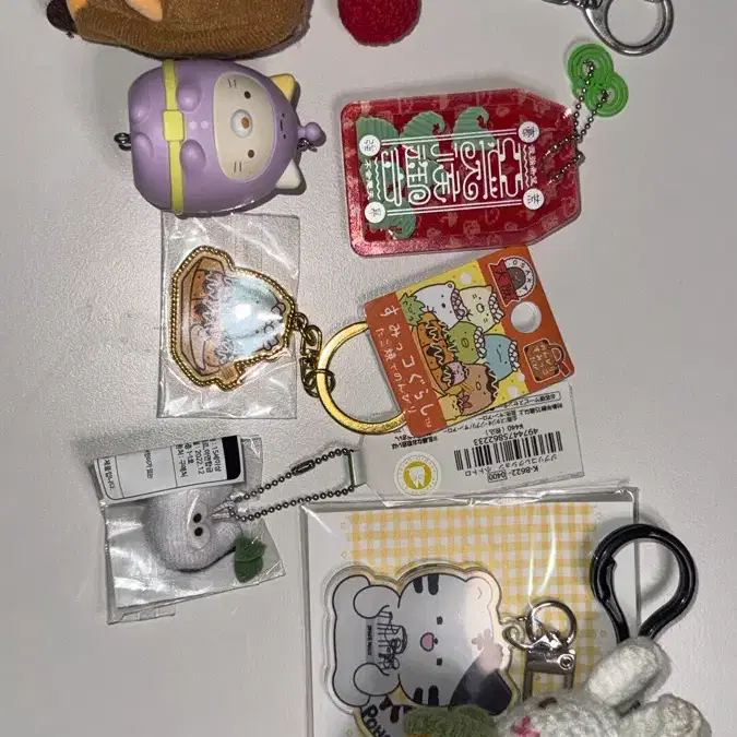 산엑스 지브리 키링 일괄