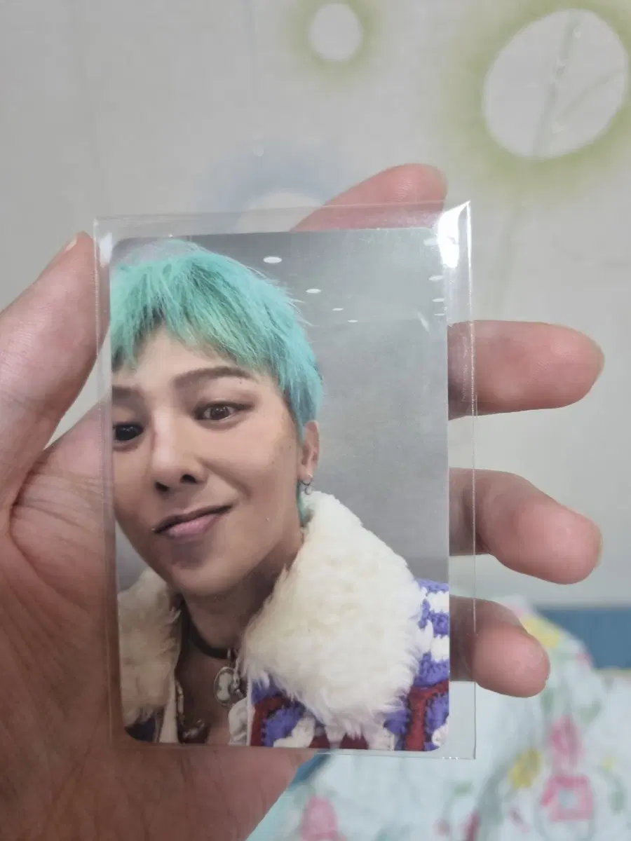 지드래곤 위버멘쉬 팸존 한정 포토카드