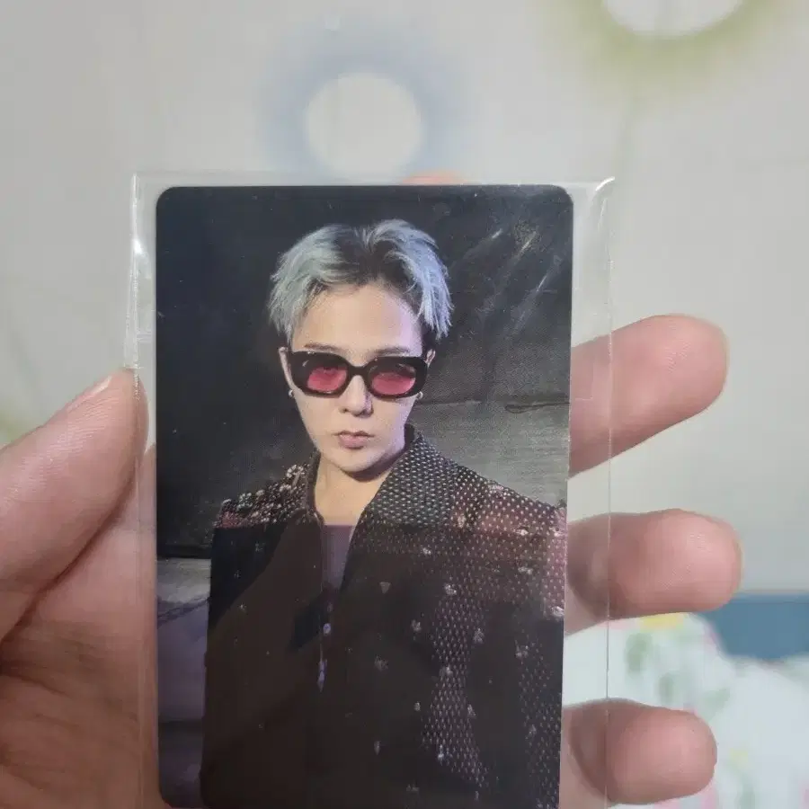 지드래곤 위버멘쉬 팸존 한정 포토카드